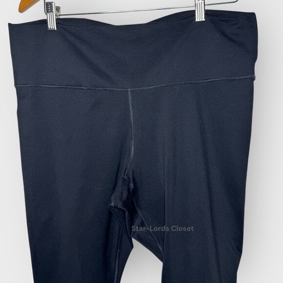 Fabletics Define PowerHold 7/8 Leggings 2X 36 Short Black High Waisted - Picture 2 of 6